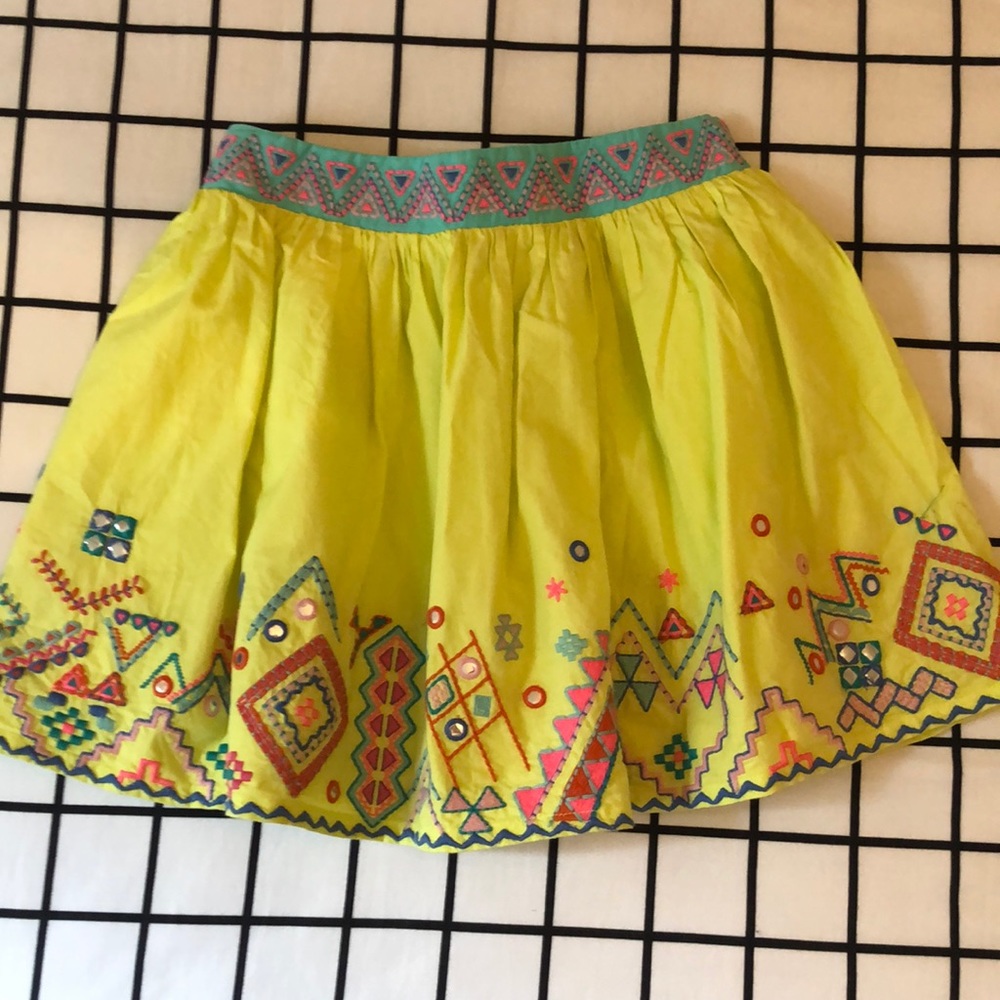 Monsoon Embroidered Mirror Detail Full Skirt